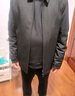 雅鹿[鹅绒]羽绒服男士翻领商务冬季短款外套男装可脱卸内胆爸爸装上衣 实拍图