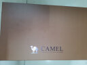 骆驼（CAMEL）轻奢商务皮鞋男士牛皮革简约舒适通勤系带英伦风正装鞋 A032211370  黑色 41 实拍图