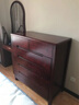 至豪全实木斗柜卧室现代简约五斗橱客厅家用新中式储物收纳六斗柜爆款 六斗[红棕色]正100*侧45*高106cm[整装发货-免安装] 实拍图