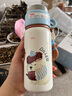 迪乐贝尔儿童保温杯吸管杯直饮杯316不锈钢水壶幼儿园小学生上学专用水杯 腊肠小狗500ml吸管+直饮 实拍图