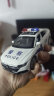 奕炫儿童玩具1/32大众CC回力合金车警车仿真汽车模型声光款 实拍图