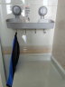 太力浴室吸盘置物架卫生间化妆品收纳盒洗漱台置物架带挂钩灰色1个 实拍图