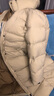 雪中飞【高充绒极寒】羽绒服女长款冬季连帽保暖防寒美拉德哈尔滨羽绒服 实拍图