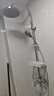 尊驰（ZUNCHI） 卫浴淋浴花洒套装全套精铜龙头增压浴室手持莲蓬淋雨喷头淋浴器 【巨幕雨淋】黄铜龙头三档增压 实拍图