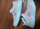 Skechers斯凯奇童鞋女童运动鞋大童儿童小白鞋魔术贴休闲跑步鞋303522L 实拍图