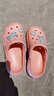 俞兆林洞洞鞋男女情侣沙滩鞋厚底增高凉拖鞋外穿 YE666 粉色 36/37 实拍图