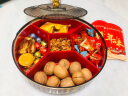 彩致（CAIZHI）水果盘新年果盘客厅干果收纳盒零食糖果盒 单层果盘CZ6884 实拍图