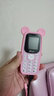 皓轩迷你学生手机戒网瘾机男女款全网通儿童初高中生只接打电话老人机 熊掌粉【手机壳/挂线】 移动4G【16GB内存】 实拍图