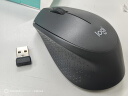 罗技（Logitech）M275鼠标 无线鼠标 办公鼠标 右手鼠标 黑色 带无线2.4G接收器 实拍图