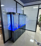 江彩鱼缸客厅大型水族箱落地隔断墙家用办公室底过滤超白玻璃鱼缸定制 1.8米加高（180x40x165cm） 实拍图