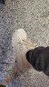 SHIDILE男鞋夏季2024新款透气薄款网面飞织网鞋休闲百搭男士运动潮鞋 米色 40 晒单实拍图