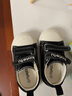 卡特兔童鞋幼儿园室内鞋早秋女童宝宝帆布鞋儿童软底机能鞋男童饼干鞋子 黑色 23 内长14.0cm 脚长13.0-13.5 实拍图