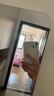 千棵树（PRETTYHOUSE）无框软镜子贴墙自粘高清穿衣镜贴纸墙面家用衣柜玄关全身试衣镜子 全身镜-35*100cm 圆角 实拍图