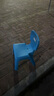 禧天龙（Citylong）福娃椅家用宝宝椅小板凳弧形凳腿塑料靠背加厚防滑小凳子 【孔雀蓝】加厚靠背凳 20cm -30cm 实拍图