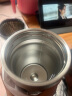 京东京造便携咖啡杯保温杯 保温保冷男女士高颜值水杯实用杯子银灰色360ml 实拍图