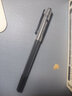 爱好矫姿大容量中性笔0.5全针管黑色水笔学生用文具用品签字笔黑蓝红水性笔三角型笔杆一次性黑笔 47920黑色0.5全针管12支 实拍图