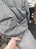 马登工装山系可拆卸羽绒服男保暖机能连帽马甲背心男士面包服外套秋冬 中灰色 M 实拍图