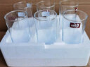 青苹果玻璃杯水杯茶杯牛奶杯啤酒杯家用杯6只套装ES1004 290ml 实拍图