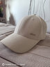 蒙奈特（MONAITTE）帽子女新款秋冬棒球帽潮流大头显脸小四季时尚休闲户外遮鸭舌帽潮 米色（玫瑰金A）【四季款】 可调节【54-59CM】 实拍图
