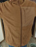 GAP男女装拼接多口袋立领摇粒绒外套休闲上衣680488 棕色 L (175/96A)亚洲尺码 实拍图