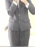 Gesaiya品牌小西装女2022年春秋冬季长袖职业装套装正式商务正装面试上班教师工作服 黑色套装+白衬衫 可上衣M裤子S搭配（需要下单留言或联系客服） 实拍图