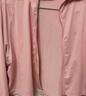 无印良品（MUJI）【防紫外线】 女式 拉链连帽衫防晒衣服外套BB12CC3S 粉红色 UPF:40+ 均码（160/84A） 实拍图