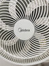 美的（Midea）电风扇落地扇台扇家用大风量遥控摇头电扇宿舍轻音低噪台式桌面两用节能 【升级七叶强风  台地两用】象牙白 实拍图