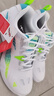 李宁（LI-NING）乒乓球鞋羽毛球鞋鹰眼2.0国家队比赛训练鞋 标准白/浅水蓝 43  实拍图