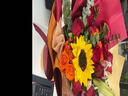 馨仪鲜花速递玫瑰向日葵康乃馨花束生日礼物全国同城配送 向日葵粉玫瑰混搭花束 实拍图