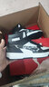 彪马（PUMA）官方男女中帮篮球风复古休闲轻便百搭板鞋REBOUND MID391904 黑色-白-01 37 实拍图