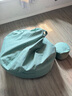 米客米家懒人沙发豆袋家用卧室可躺可睡创意小坐墩单人阳台休闲椅子榻榻米 果绿色 尊享款 (110*130)送脚蹬 实拍图