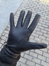 皮尔卡丹女士可触屏真皮手套冬季加绒加厚保暖防寒防风开车骑车羊皮手套女 款A厚绒里【偏小需选大一码】 L(160-165CM) 实拍图