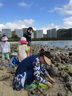 游乐海（YOULEHAI）泳衣女2024新款分体平角裙式长袖长裤潜水服速干防晒冲浪游泳装 蓝色三件套(透气速干防晒升级) XXL(建议122-132斤) 实拍图