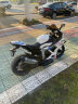 贝多奇（BEIDUOQI）儿童电动摩托大号可坐双人摩托电动车男女小孩乘骑玩具摩托机车 标配+白色+双驱+12V7A电瓶 实拍图