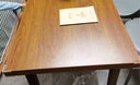 林之语客厅大书桌实木腿餐桌办公一体双人长条桌子工作台学习桌大板茶桌 【加厚桌+凳+椅x2】胡桃色160x80 实拍图