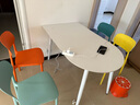 潇崇餐椅家用塑料椅子靠背椅凳子加厚家用餐桌椅可叠放高级感休闲椅 3把以上/单把价格（颜色备注） 实拍图