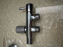 潜水艇（Submarine）角阀三通一进二出双开双控卫生间马桶喷枪妇洗器洗衣机铜角阀套装 竖款角阀F402 实拍图