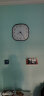 鹏创电波钟自动对时方形夜光挂钟壁钟客厅卧室装饰钟表简约挂墙石英钟 实拍图