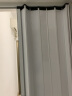 米囹全铝合金折叠门推拉门隐形隔热空调隔断门厨房卫生间卧室门平移门 【空调厨房隔断/免打孔】白色框 晒单实拍图