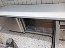 志高（CHIGO）冷藏工作台奶茶店设备全套水吧台不锈钢保鲜平冷操作台冰柜 厨房冰箱商用保鲜工作台 2.0M-0.6M-0.8M冷冻【-18°|数显】 【不锈钢内层架】店长推荐 实拍图
