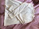 真维斯（Jeanswest）打底衫女加绒长袖t恤女装半高领秋冬新款上衣服修身保暖内搭加厚 米色 纯色 M 实拍图