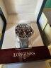 【二手99新】浪琴（LONGINES）康卡斯系列男表运动系列自动机械男士腕表二手奢侈品腕表 【全套陶瓷圈】黑盘胶带 L3.782.4.56.9 实拍图