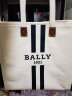 巴利（BALLY）情人节礼物送女友赵露思同款织物手提单肩包条纹图案6302139 实拍图