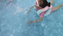 361°儿童泳镜泳帽套装女童大框透明护目镜高清防雾潜水镜游泳眼镜 实拍图