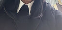 尚都比拉抗皱免打理衬衫女春秋职业通勤正装衬衣内搭长袖上衣 米杏色 M  实拍图