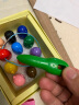 美乐童年钥匙蜡笔不脏手儿童可水洗幼儿园专用安全无毒油画棒画画小蜡笔 12色钥匙蜡笔 晒单实拍图