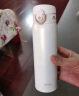 膳魔师（THERMOS）500ml保温杯One touch 316L随行直身保冷保温杯TCMD-501S PRW 实拍图