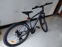 邦德·富士达自行车男女成人铝合金山地车禧玛诺变速前后碟刹减震学生运动单车 【21速线碟】消光灰 实拍图