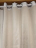 水星家纺窗帘免打孔安装卧室遮光隔音窗帘杆整套遮阳帘240宽×150高cm米色 实拍图