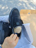 斯凯奇（Skechers）父亲节礼物|男鞋夏季百搭休闲鞋运动鞋一脚蹬减震舒适透气网面鞋 全黑色/65867-BBK 42.5 实拍图